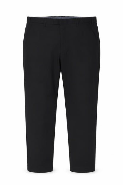 Mens UK Size 38 in Marks and Spencer Regular Fit Business Formal Black Trousers