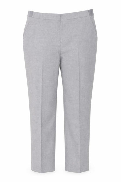Womens UK Size L Uniqlo Regular Fit  Grey Trousers