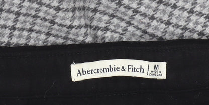 Abercrombie & Fitch Women's Grey Check Pencil Skirt M