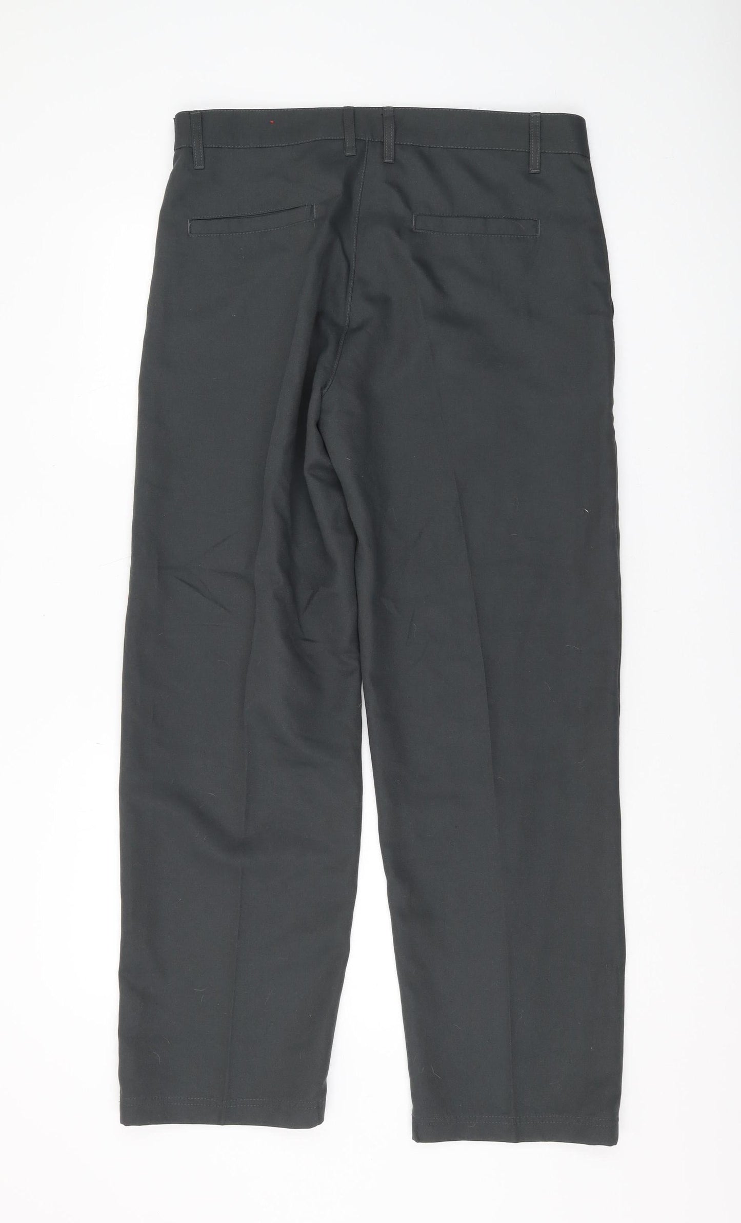 Slazenger Men's Black Polyester Trousers Size 34