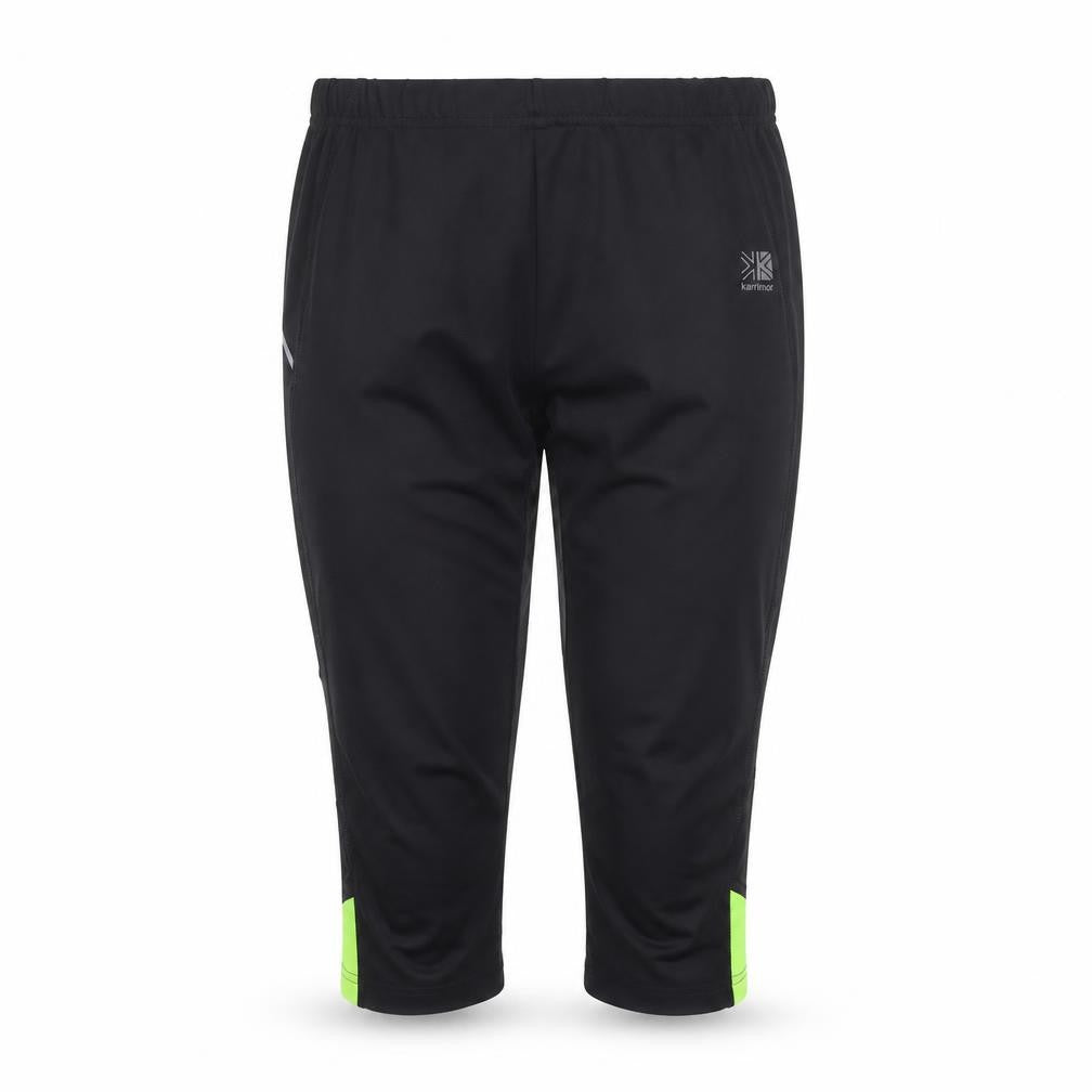 Womens UK Size 12 Karrimor Athletic Fit Capri Black Trousers