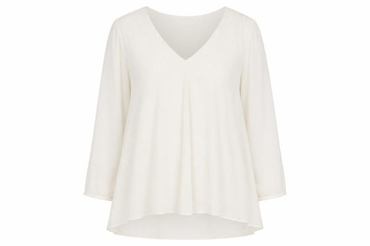 Phase Eight Women Ivory Long Sleeve Blouse Size 8