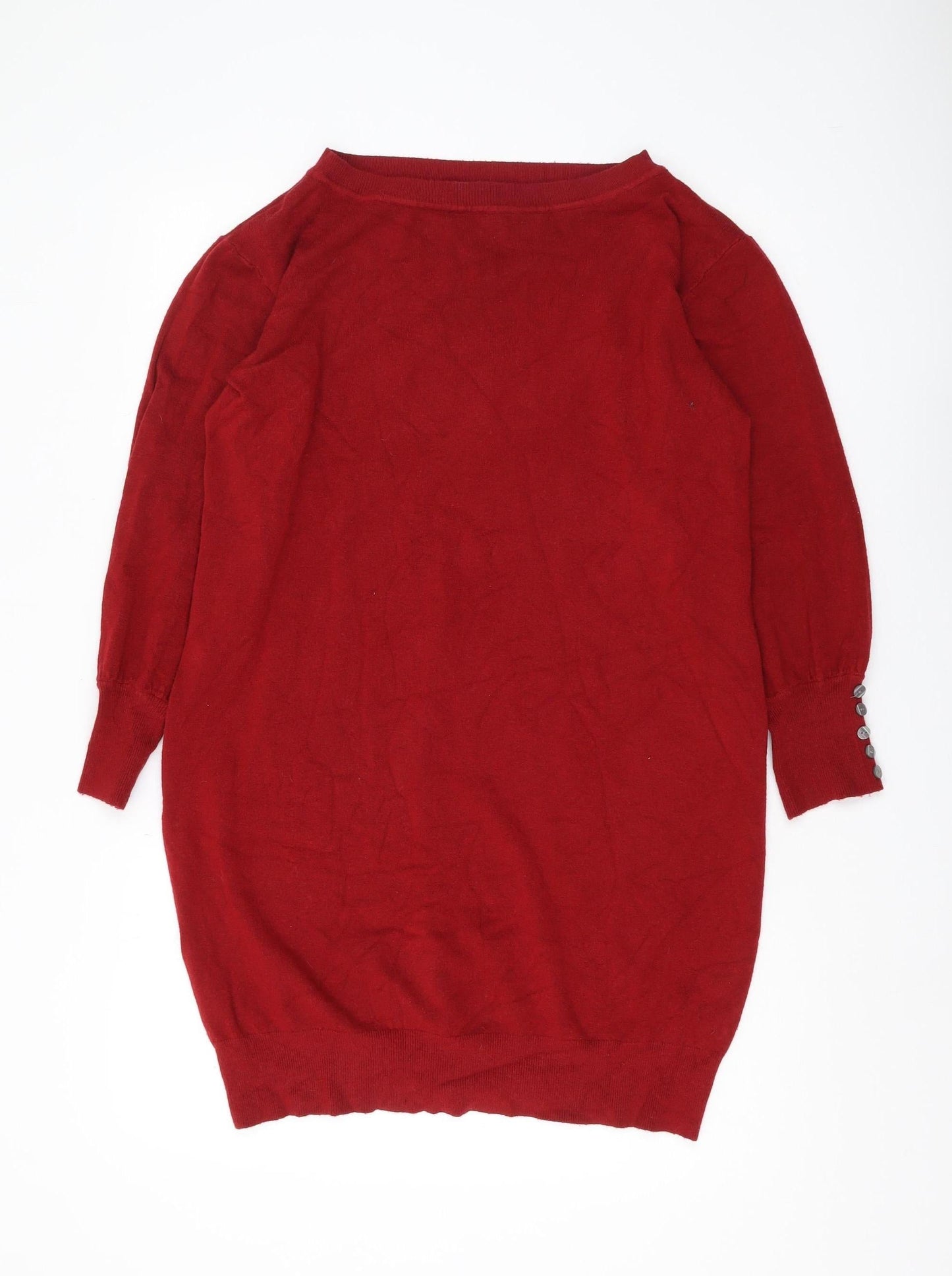 Womens UK Size 14 Roman Red Pullover Jumper