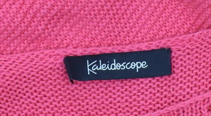 Kaleidoscope Women's Pink Pullover Jumper Size 12