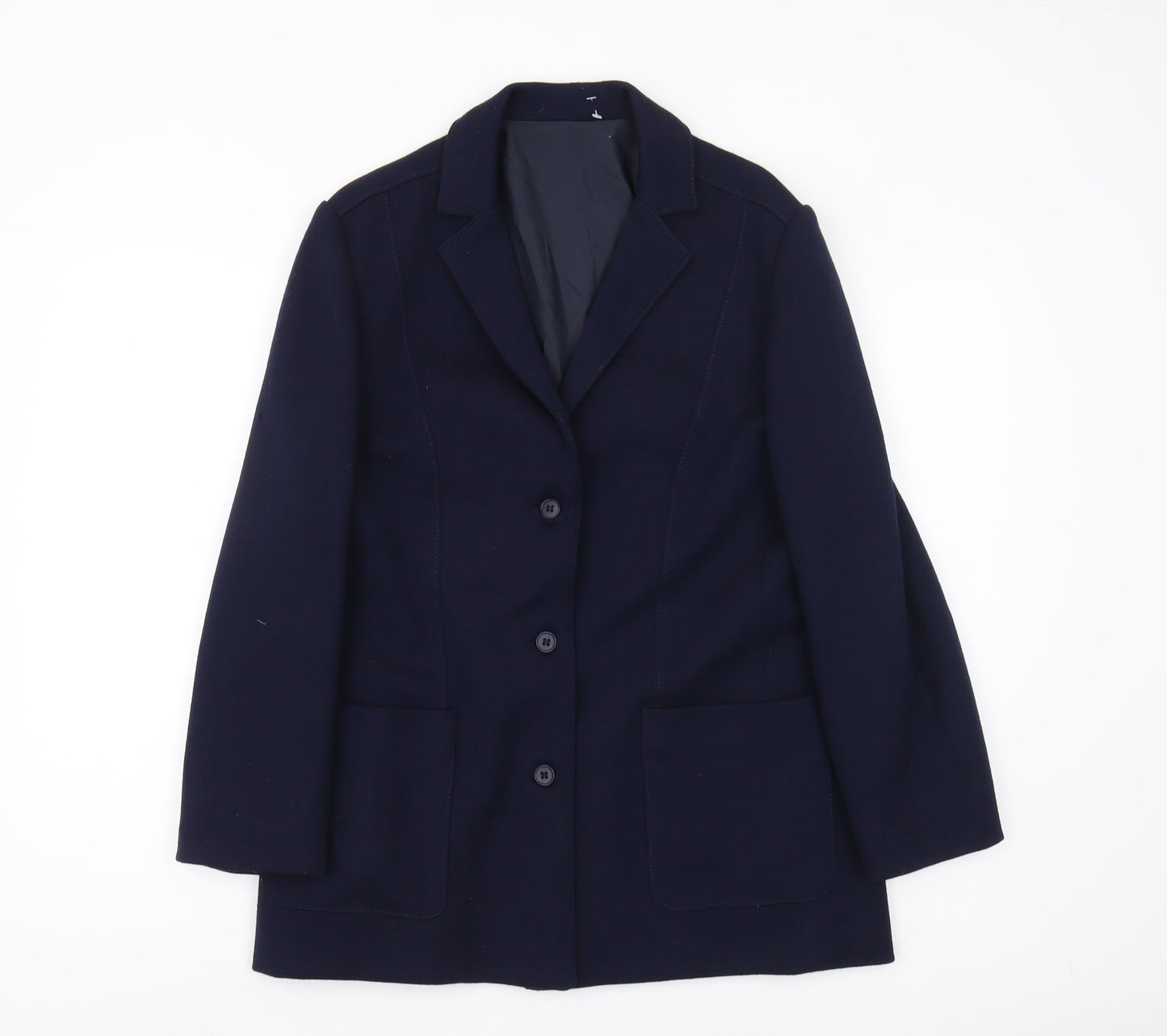 MatchSet Women's Blue Blazer - Size S, Business Casual