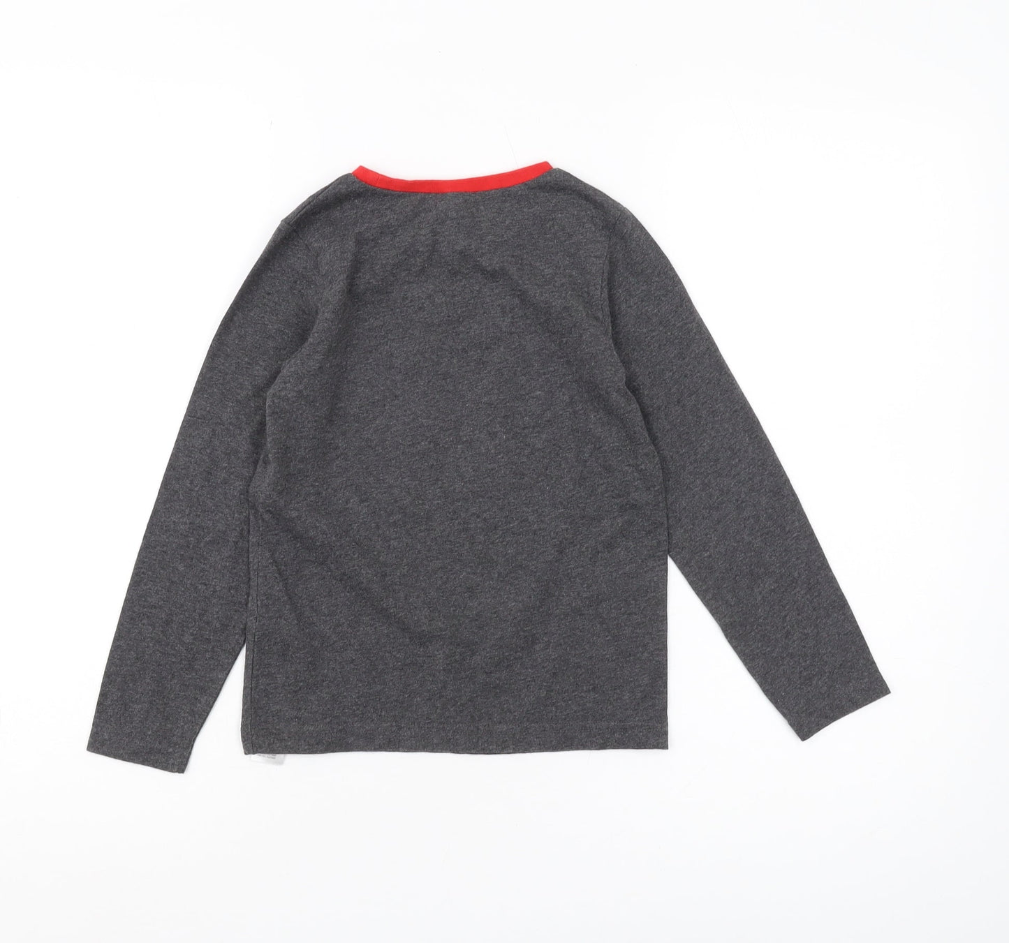 Marvel Avengers Boys Grey Long Sleeve T-Shirt 7-8 Years Superhero