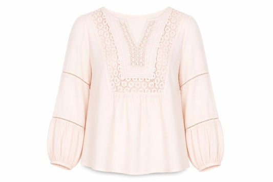 Womens UK Size 16 BHS Pink Tunic Blouse