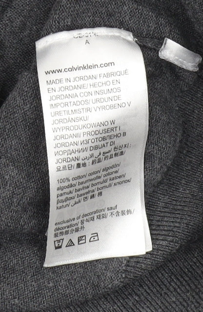 Calvin Klein Men's Grey L Pullover Jumper