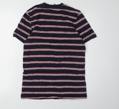 Adidas Men's Multicoloured Striped T-Shirt S