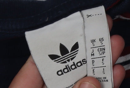 Adidas Men's Multicoloured Striped T-Shirt S