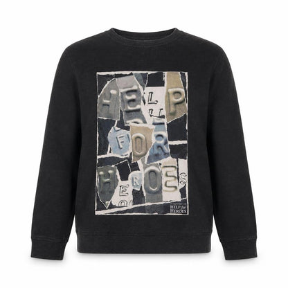 Unisex Adults UK Size XS Debenhams Black Pullover Sweatshirt