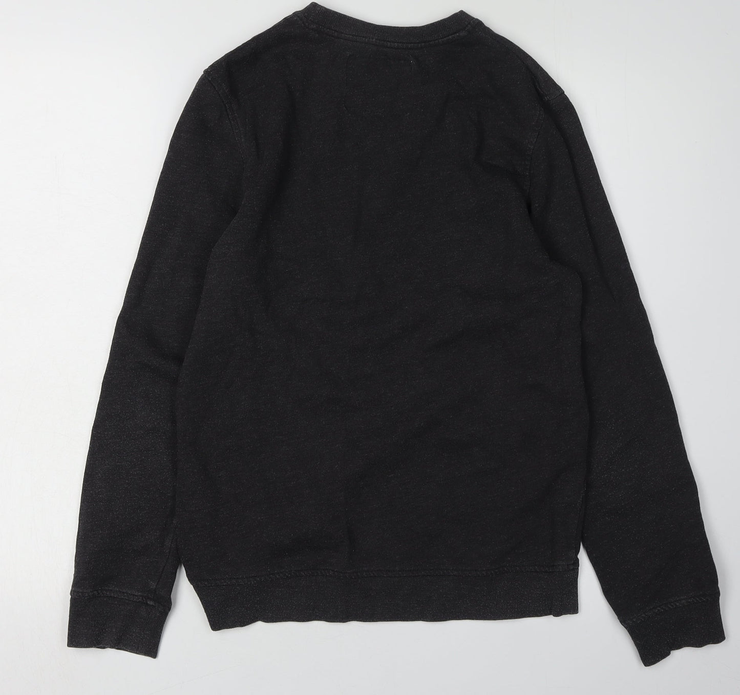 Unisex Adults UK Size XS Debenhams Black Pullover Sweatshirt