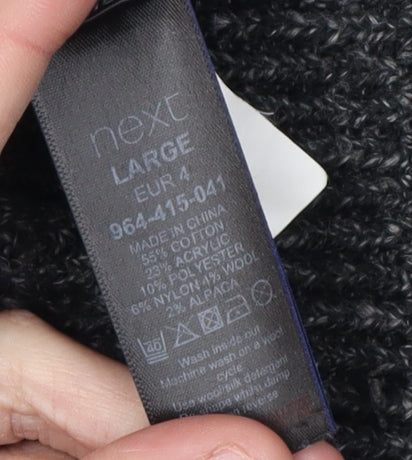 Womens UK Size L NEXT Grey Pullover Jumper