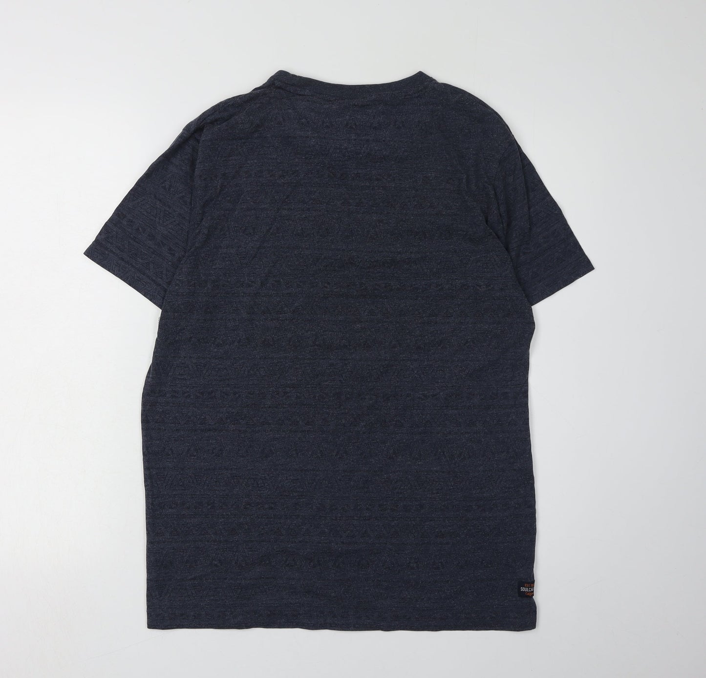 SoulCal & Co Men's T-Shirt Blue L California Theme