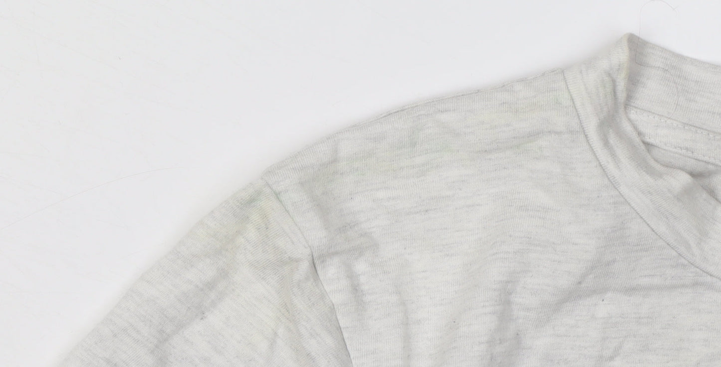 Womens UK Size 6 ellesse White Basic T-Shirt