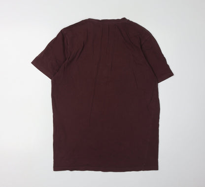 Mens UK Size L JACK & JONES Brown  T-Shirt