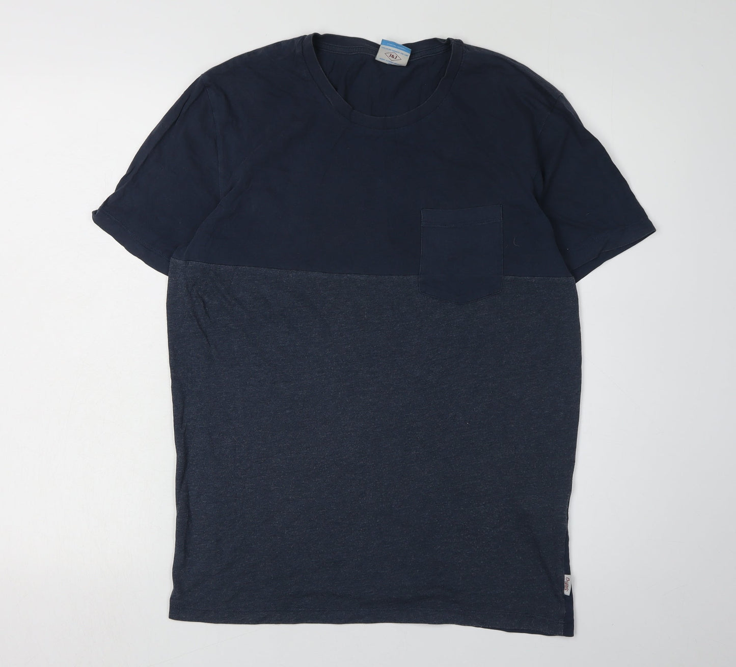 Mens UK Size L JACK & JONES Blue  T-Shirt