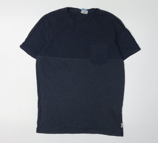 Mens UK Size L JACK & JONES Blue  T-Shirt