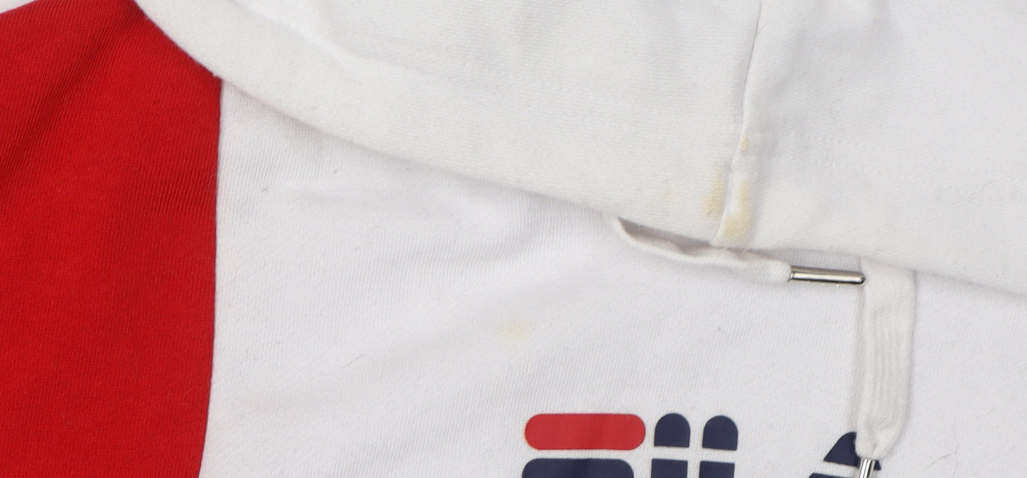 FILA Multicoloured Hoodie Unisex Adults Size S