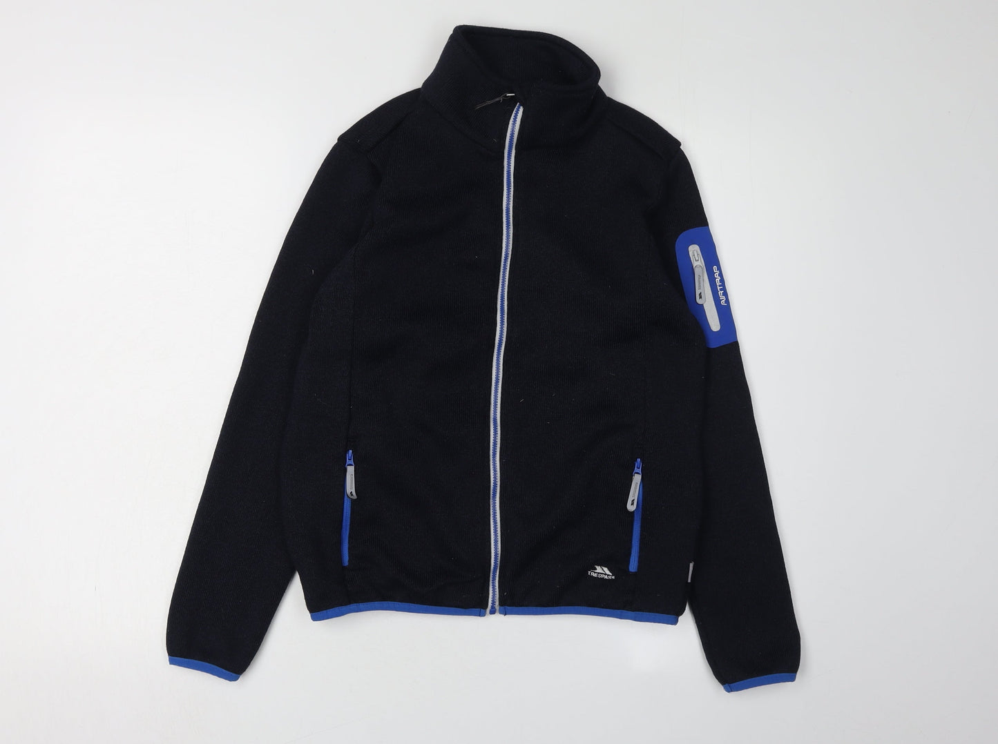 Trespass Boys Eco-Friendly Black & Blue Jacket 11-12 Years