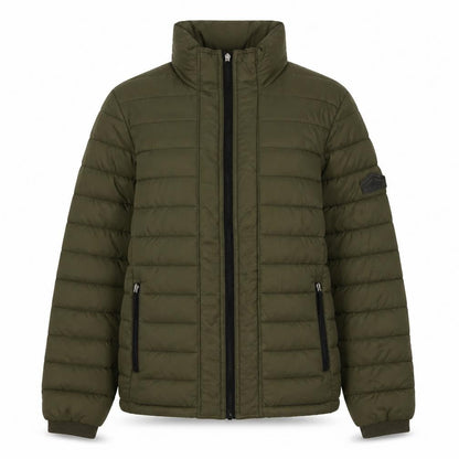 Superdry Women's Green Puffer Jacket Size S