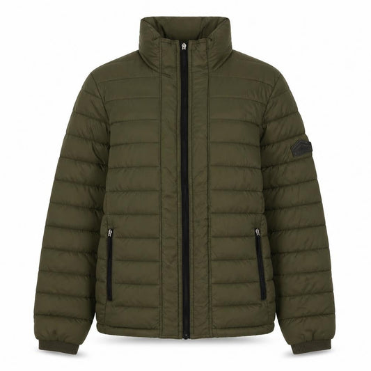 Superdry Women's Green Puffer Jacket Size S