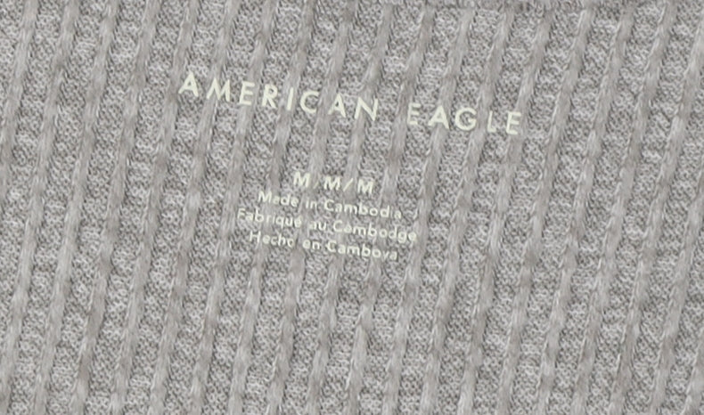 Womens UK Size M American Eagle Grey  T-Shirt