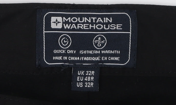 Mountain Warehouse Men's Black Jogger Trousers