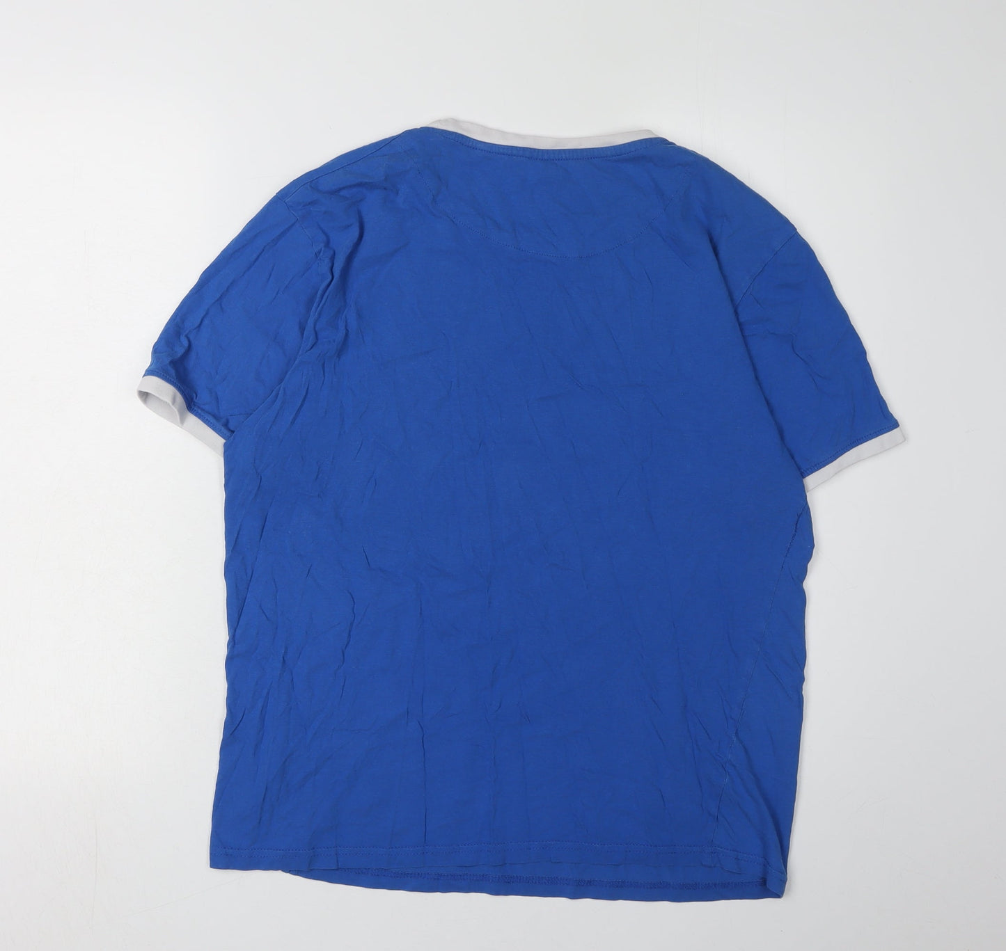 Mens UK Size L Bench Blue  T-Shirt
