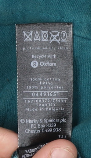 Womens UK Size 12 Marks and Spencer Green