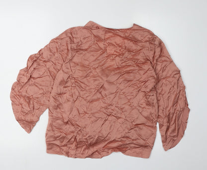 Womens UK Size 8 Marks and Spencer Pink  Blouse