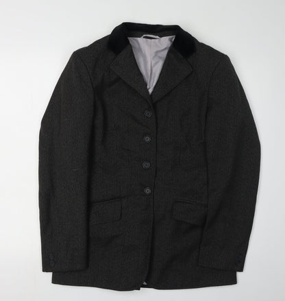 Caldene Women's Black Blazer Size 10, Formal Business Jacket