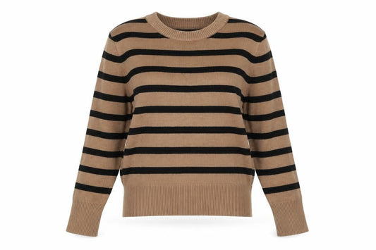 Womens UK Size XS Farhi by Nicole Farhi Brown Pullover Jumper