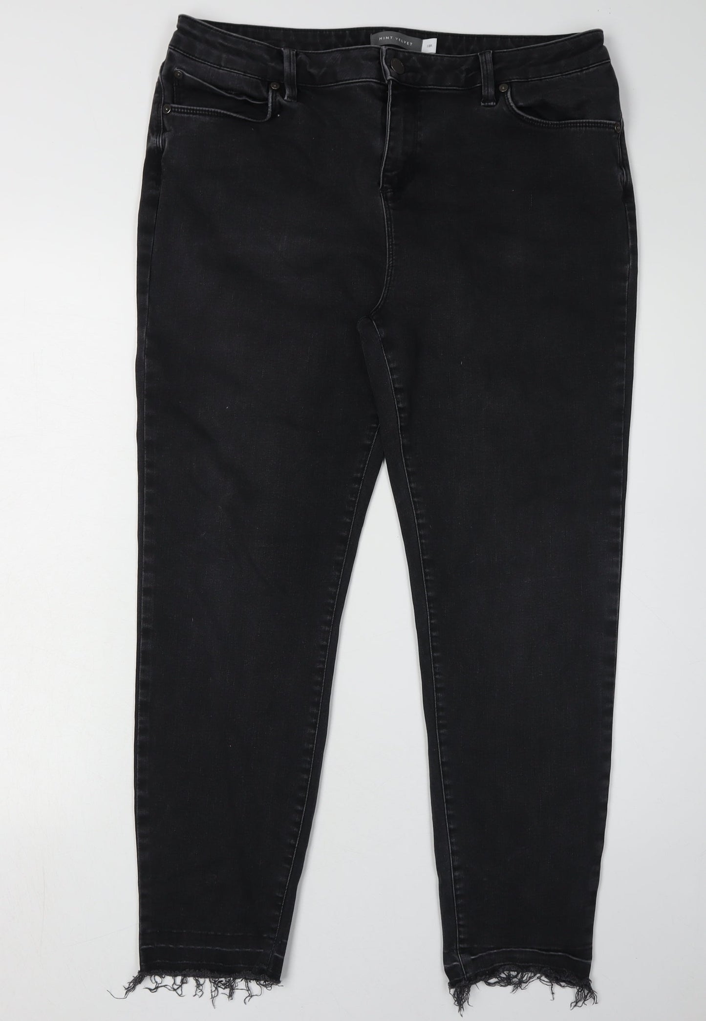 Mint Velvet Women's Black Skinny Jeans Size 18