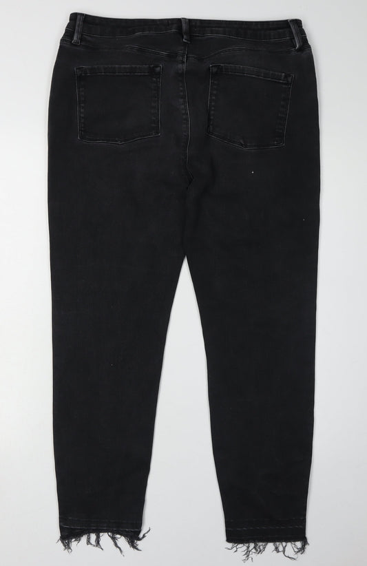 Mint Velvet Women's Black Skinny Jeans Size 18