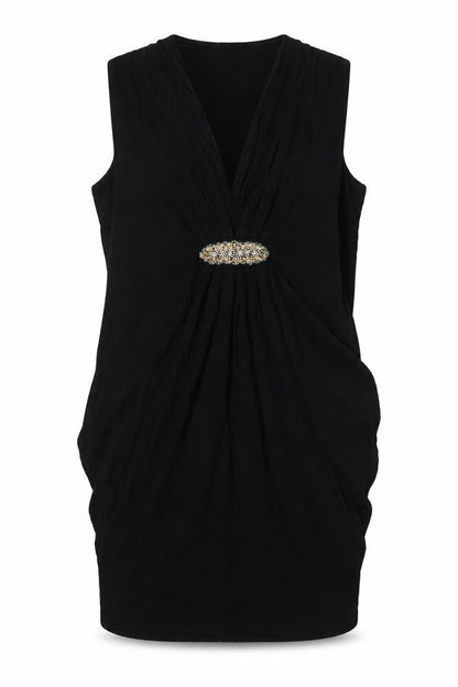 Marks and Spencer Black Sheath Dress Size 12