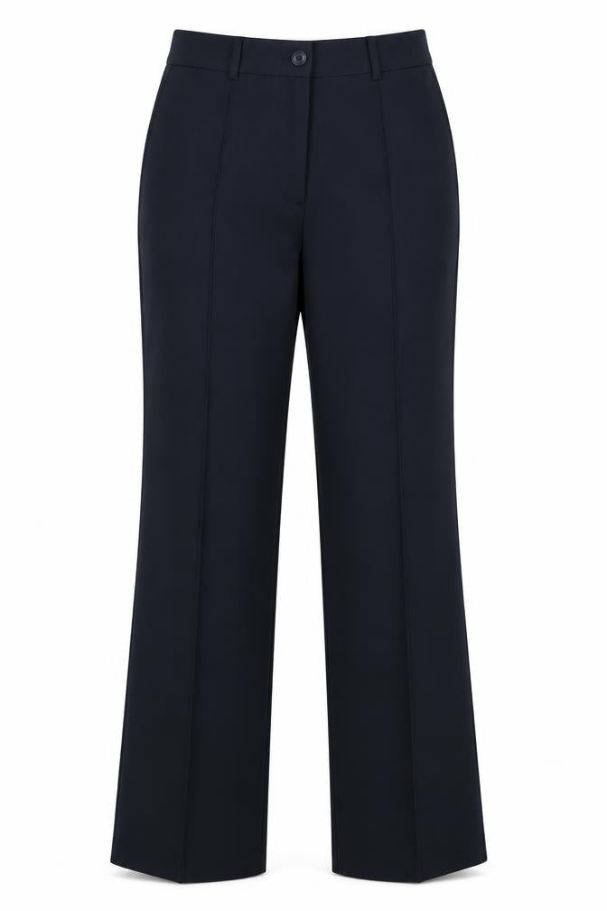 Womens UK Size 12 John Lewis & Partners Regular Fit Workwear Black Trousers