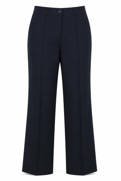 Womens UK Size 12 John Lewis & Partners Regular Fit Workwear Black Trousers