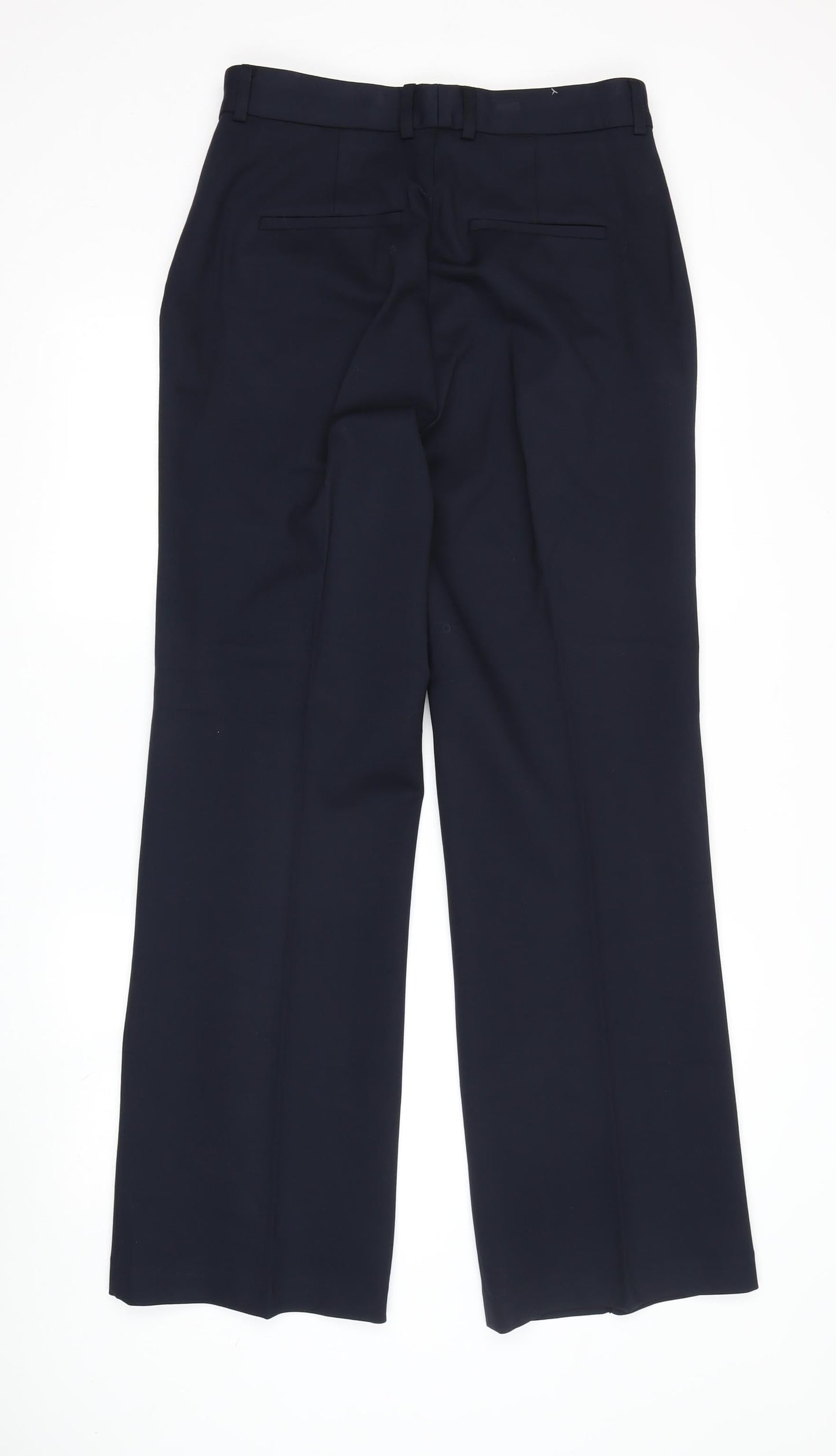Womens UK Size 12 John Lewis & Partners Regular Fit Workwear Black Trousers