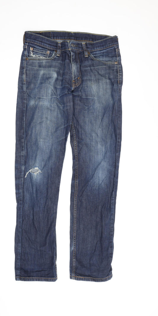 Levi's Men's Blue Straight Jeans Size 30 Regular Fit