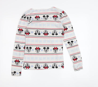 Disney Girls Pyjama Top, Multicoloured, Age 4-6, Long Sleeve