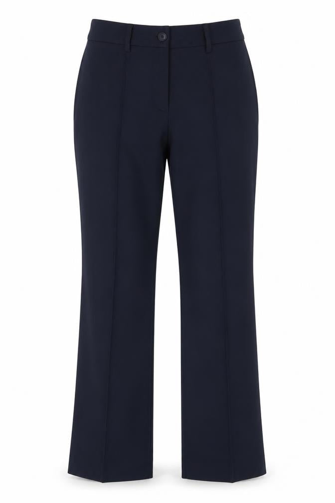 Womens UK Size 12 John Lewis Regular Fit Dress Pants Black Trousers