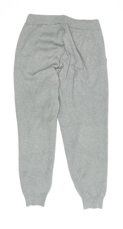 Oysho Women's Green Joggers - Medium, Elastic Waist