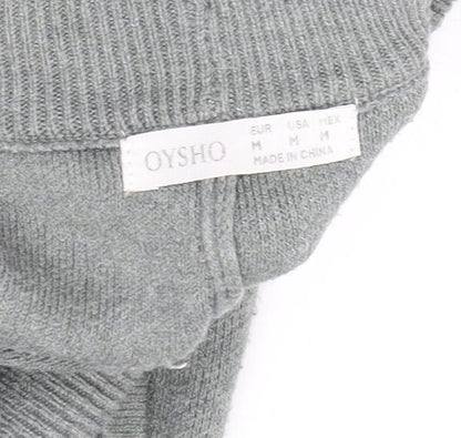 Oysho Women's Green Joggers - Medium, Elastic Waist