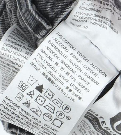 Levi's Women's Black High-Rise Tapered Jeans Size 4