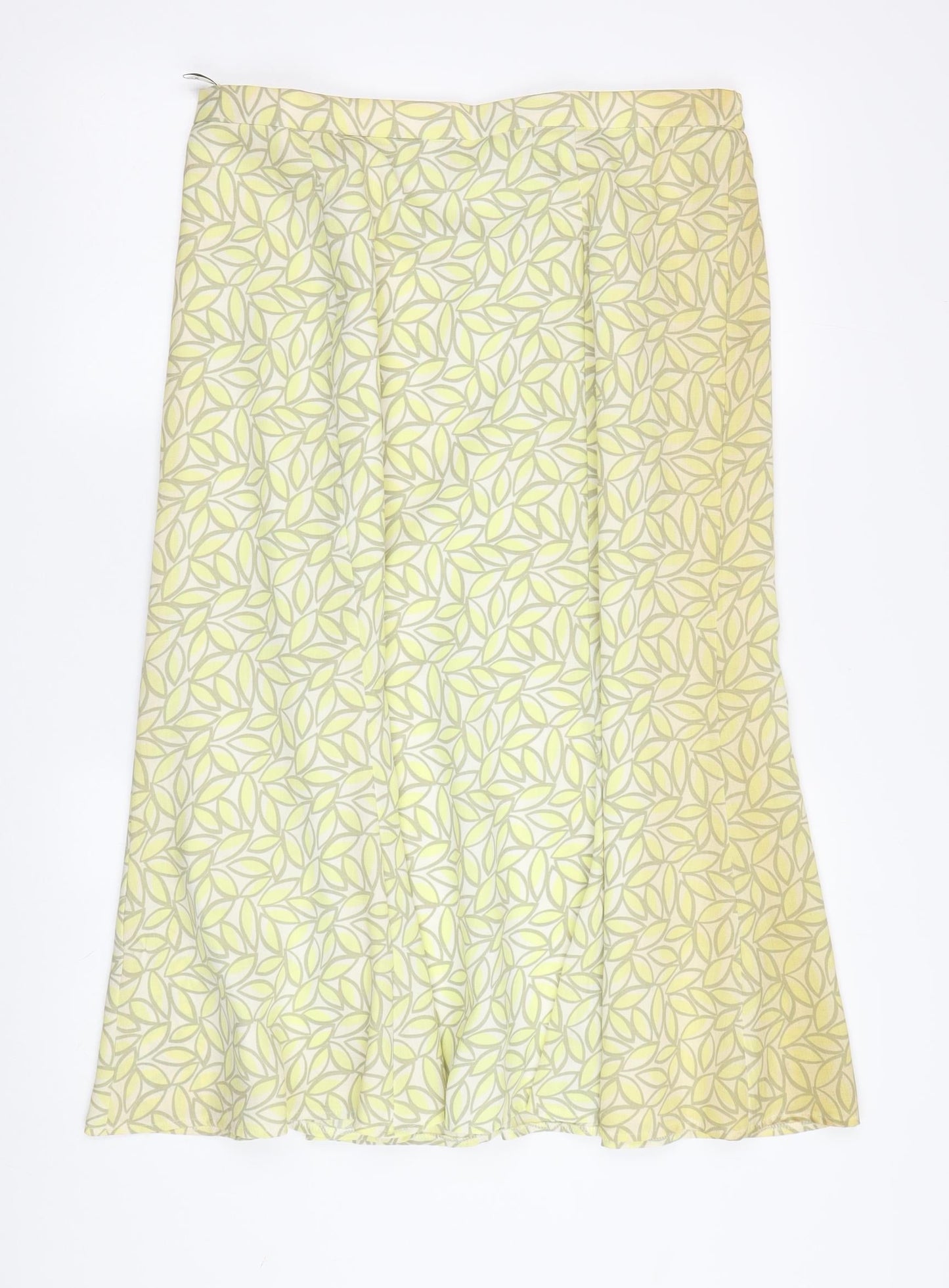 Eastex Geometric A-Line Multicoloured Skirt Sz 16