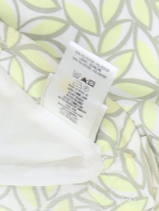 Eastex Geometric A-Line Multicoloured Skirt Sz 16