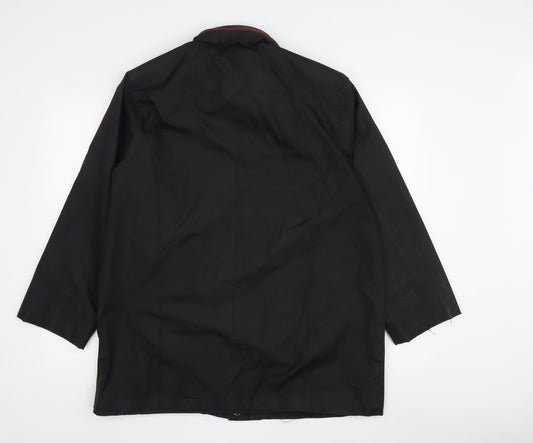 Womens UK Size 14 Klassik Black Rain Coat