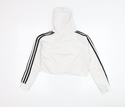Adidas Women's White XS Pullover Hoodie