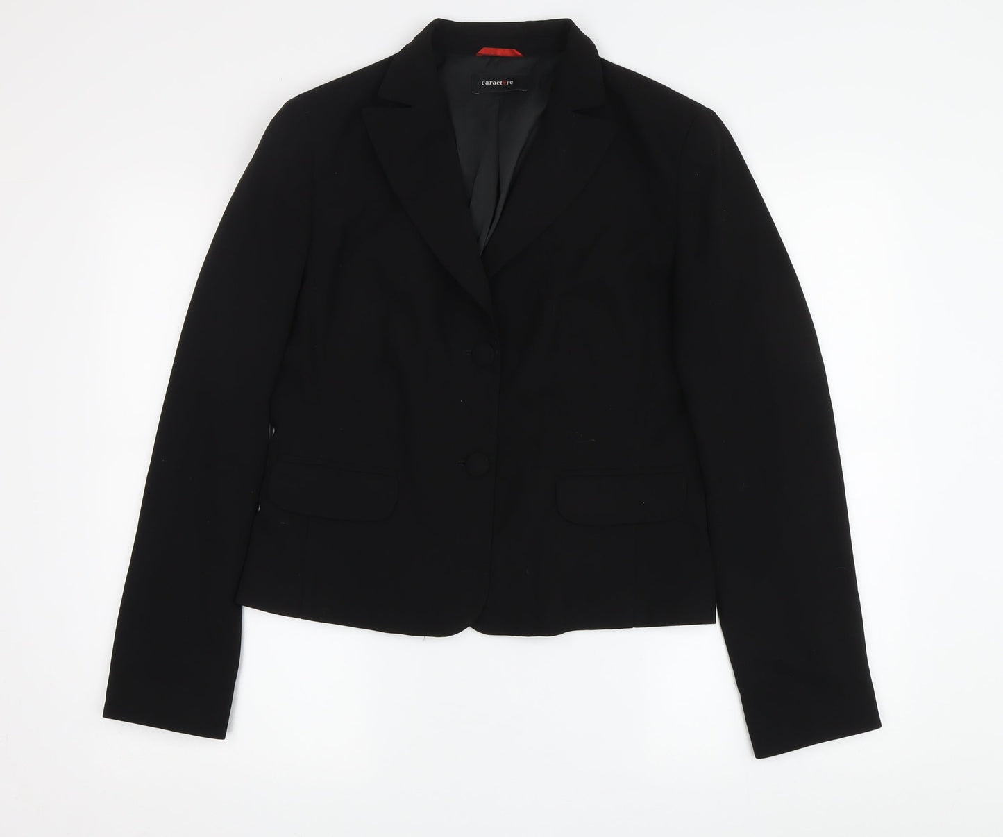 Caractère Women's Black Blazer, Size 14, Formal, Lined